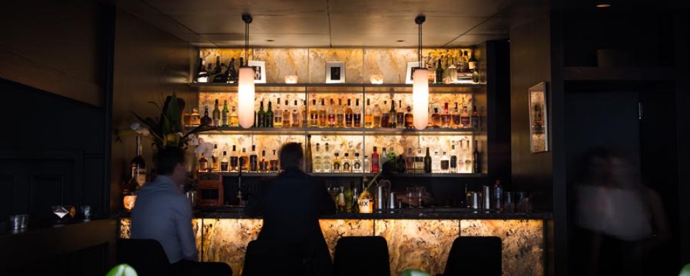 THE CLOAKROOM BAR IS NOW OPEN