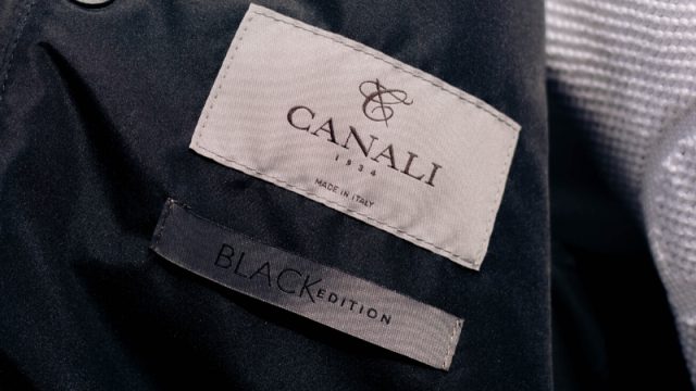 Canali Black Edition at Michell Ogilvie
