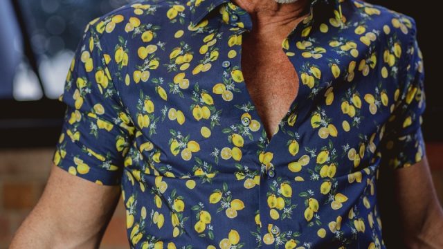 A man of many colours